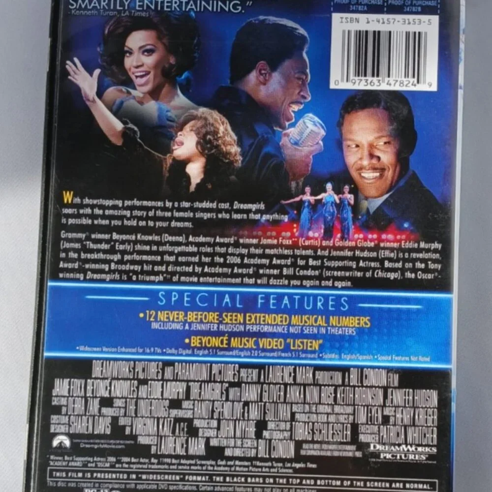 5/$20 🎥 DVD Movies, films, películas ✨Dreamgirls - Picture 2 of 2